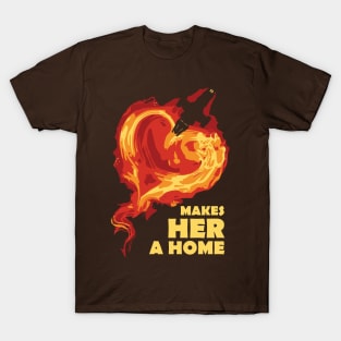 Love Makes Her A Home T-Shirt